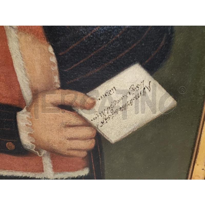 DIPINTO VECCHIO NOBILUOMO 1808 | Mercatino dell'Usato Roma gregorio vii 4