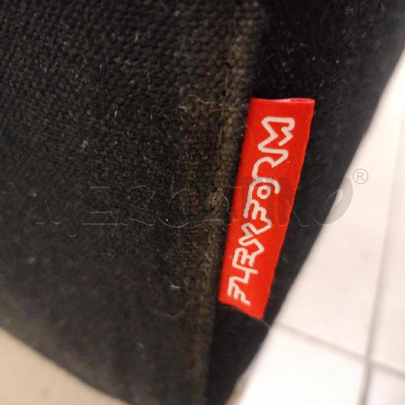 DIVANO 5 POSTI+ POUF -FLEX FORM- NERO | Mercatino dell'Usato Roma gregorio vii 3
