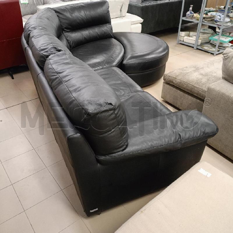 DIVANO ANGOLARE NERO POLTRONE E SOFA' | Mercatino dell'Usato Roma gregorio vii 2