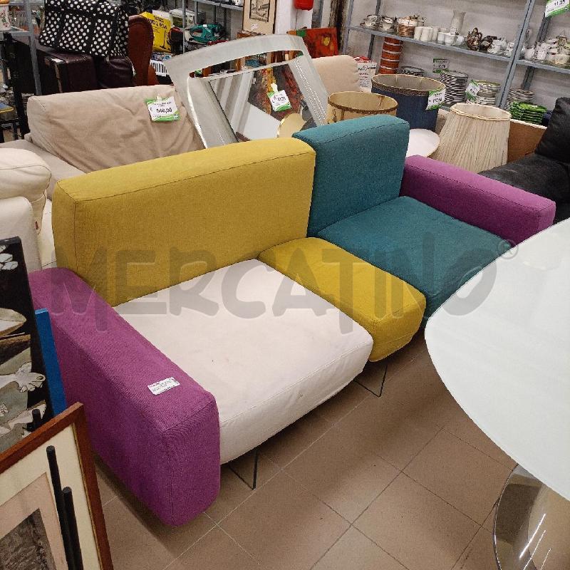 DIVANO LAGO ZAMPE VETRO MULTICOLORE | Mercatino dell'Usato Roma gregorio vii 1