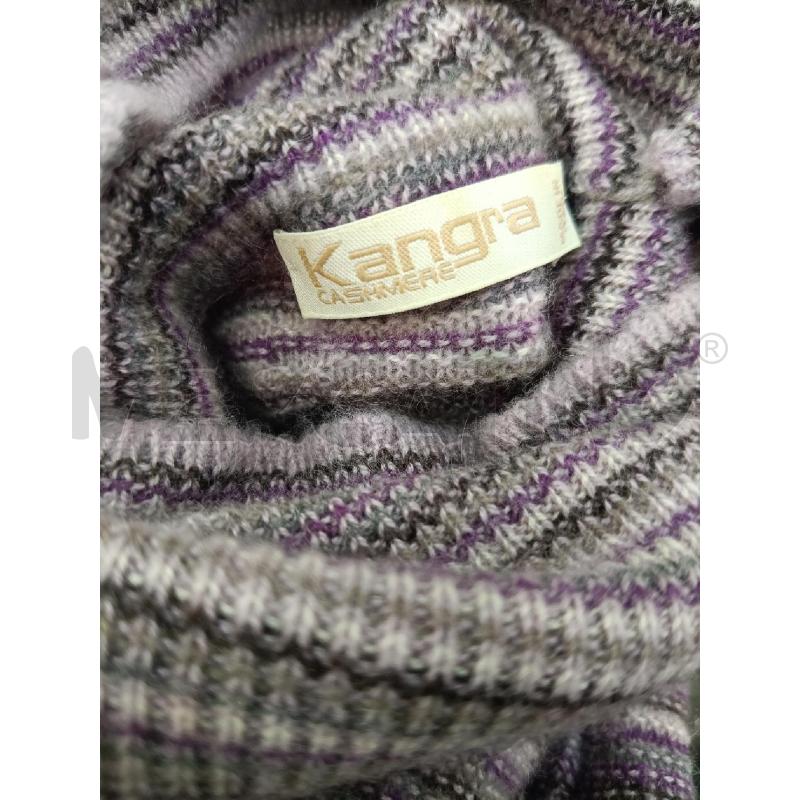 DOLCEVITA DONNA KANGRA RIGHE VIOLA CASHEMRE | Mercatino dell'Usato Roma gregorio vii 4