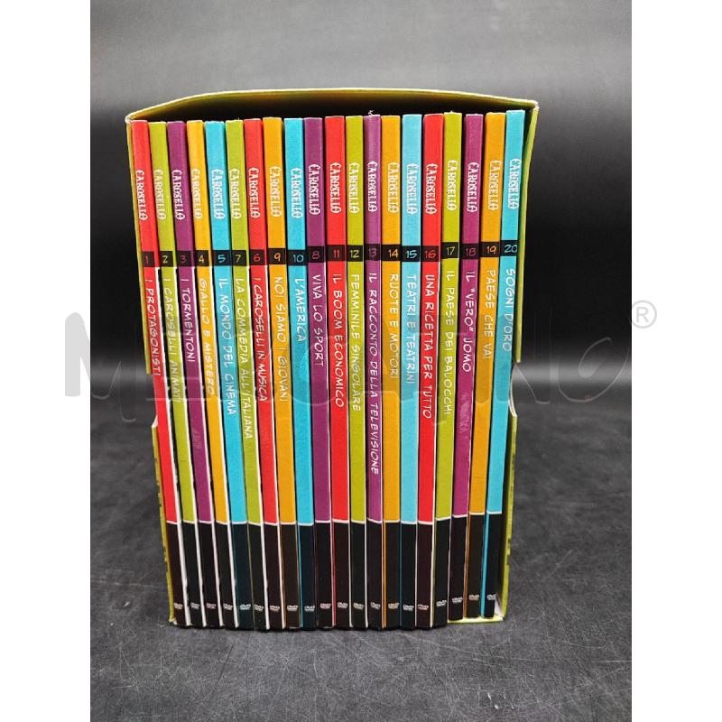 DVD COFANETTO CAROSELLO 20 PZ | Mercatino dell'Usato Roma gregorio vii 2