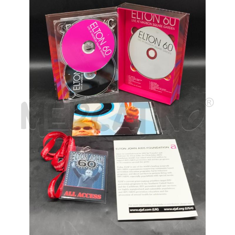 DVD COFANETTO ELTON 60 | Mercatino dell'Usato Roma gregorio vii 2