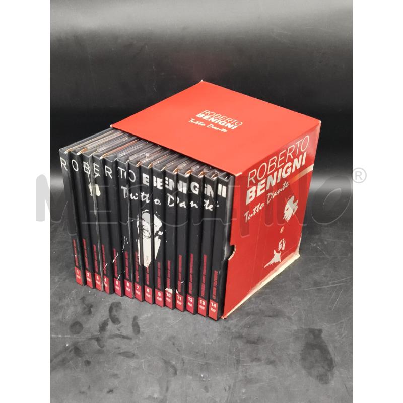 DVD COFANETTO TUTTO DANTE BENIGNI  | Mercatino dell'Usato Roma gregorio vii 1