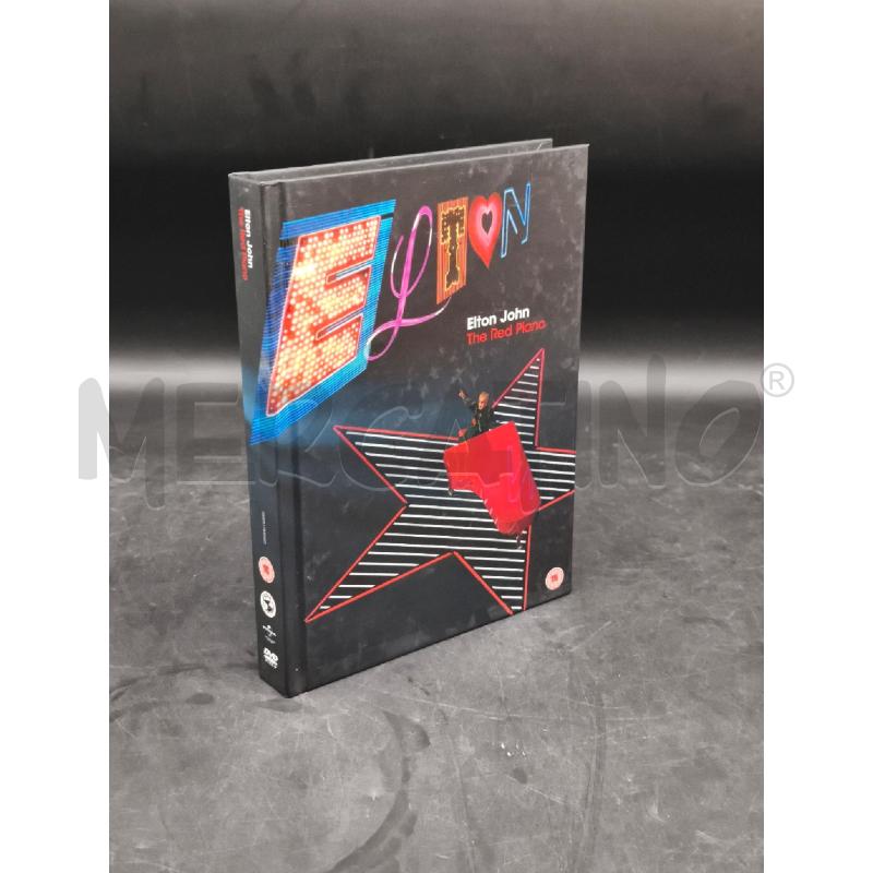 DVD ELTON JOHN THE RED PIANO  | Mercatino dell'Usato Roma gregorio vii 1