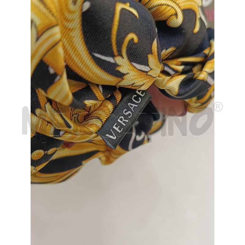 ELASTICO PER CAPELLI VERSACE NERO E ORO | Mercatino dell'Usato Roma gregorio vii 2