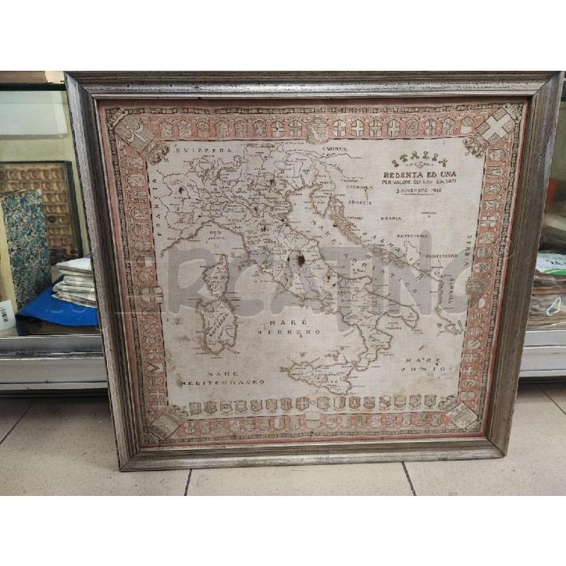 FAZZOLETTO COMMEMORATIVO ITALIA REDENTA  | Mercatino dell'Usato Roma gregorio vii 1