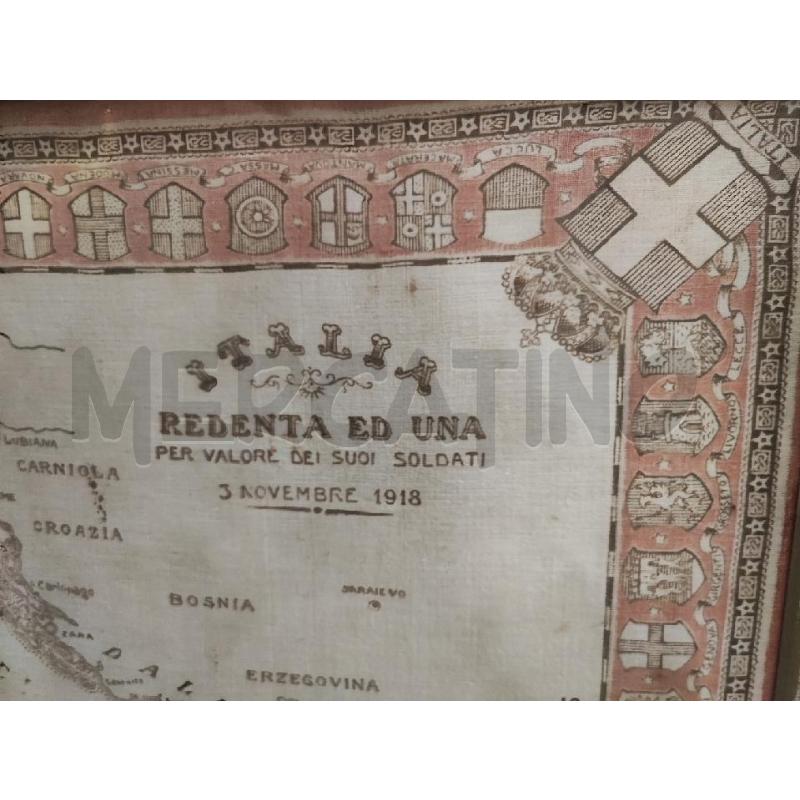 FAZZOLETTO COMMEMORATIVO ITALIA REDENTA  | Mercatino dell'Usato Roma gregorio vii 2