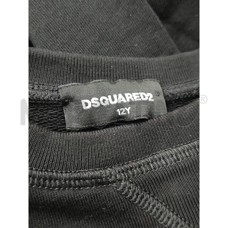 FELPA BAMBINO DSQUARED SCRITTA ARANCIONE  | Mercatino dell'Usato Roma gregorio vii 4