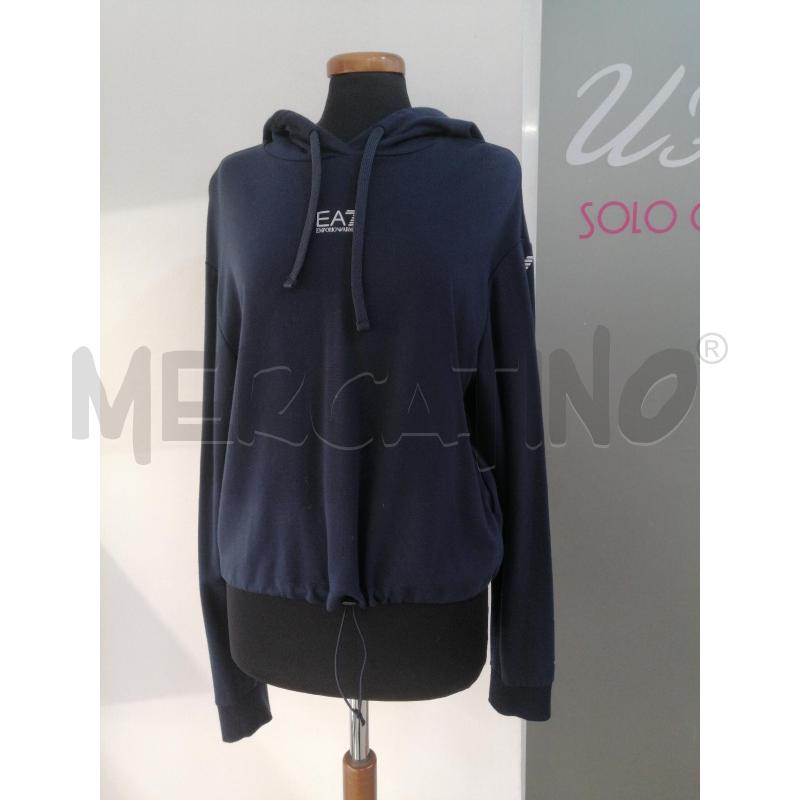 Felpa Blu Emporio Armani Donna