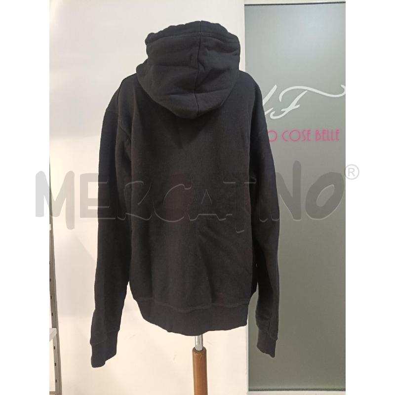 FELPA UOMO DSQUARED NERA LEWTTERING NERO | Mercatino dell'Usato Roma gregorio vii 3