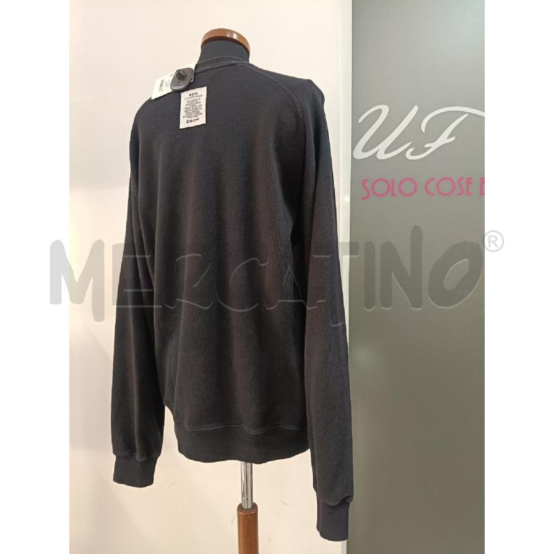 FELPA UOMO MSGM NERA FANTASTIC GREEN  | Mercatino dell'Usato Roma gregorio vii 3