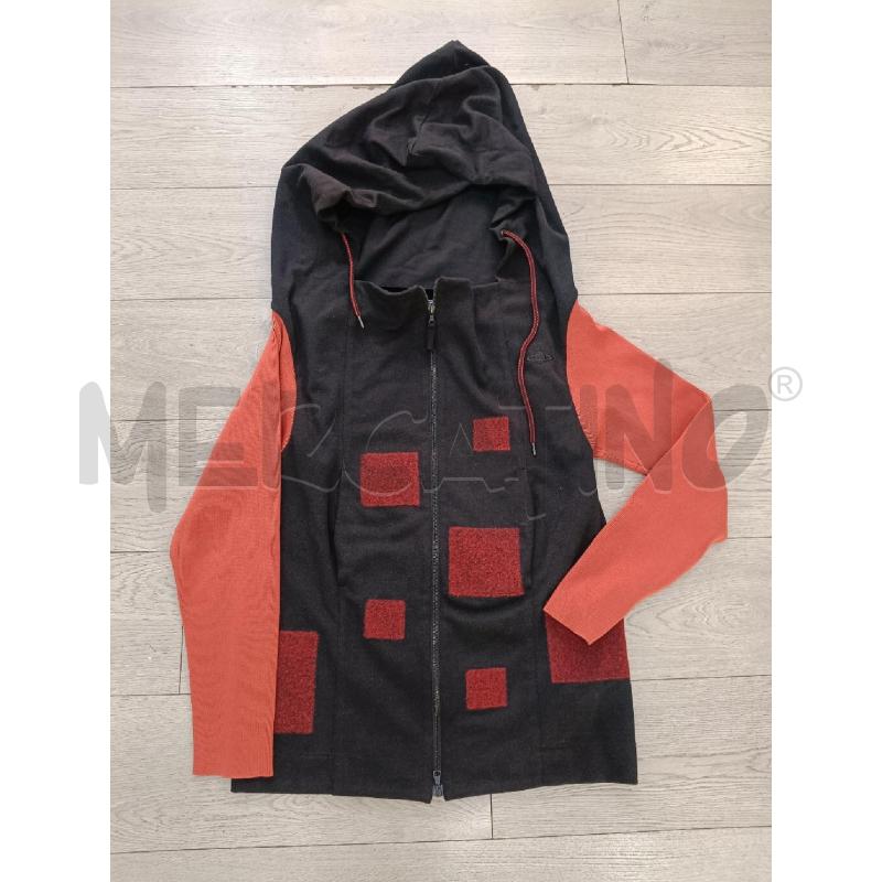 FELPA UOMO VIVIENNE WESTWOOD NERA QUADRATI ROSSI  | Mercatino dell'Usato Roma gregorio vii 1