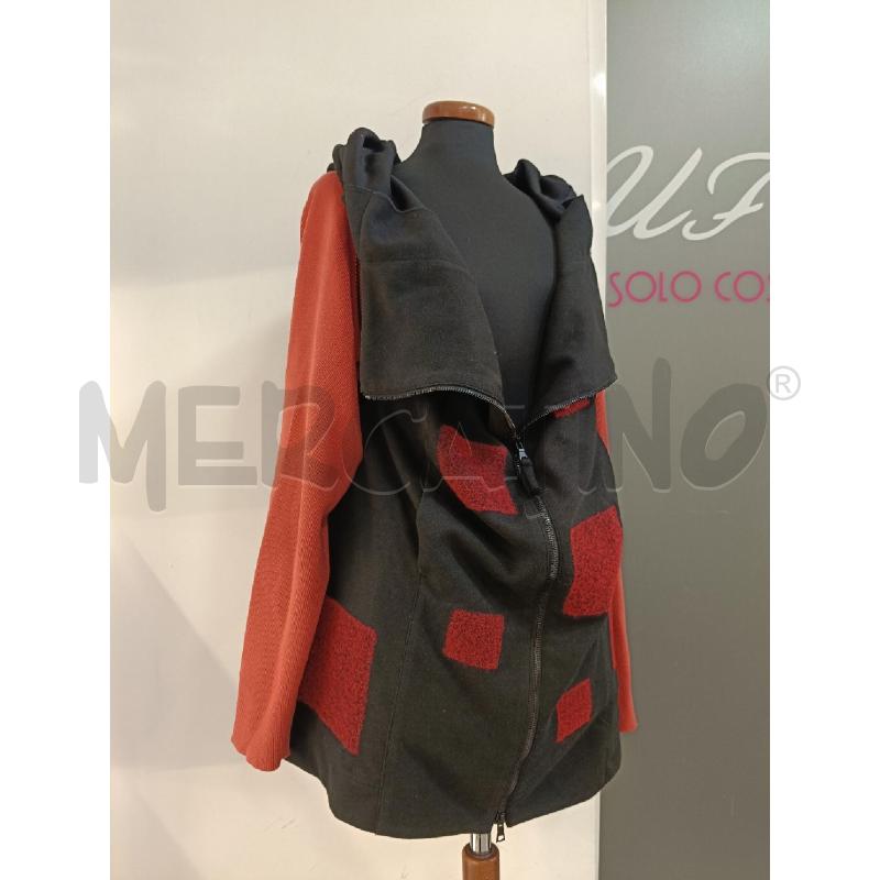 FELPA UOMO VIVIENNE WESTWOOD NERA QUADRATI ROSSI  | Mercatino dell'Usato Roma gregorio vii 2