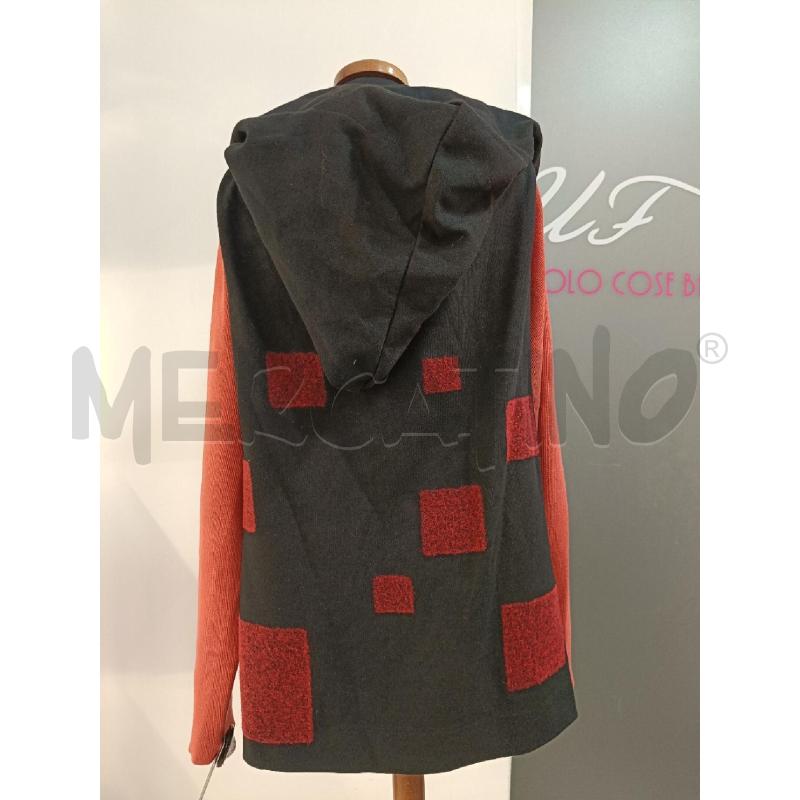 FELPA UOMO VIVIENNE WESTWOOD NERA QUADRATI ROSSI  | Mercatino dell'Usato Roma gregorio vii 3