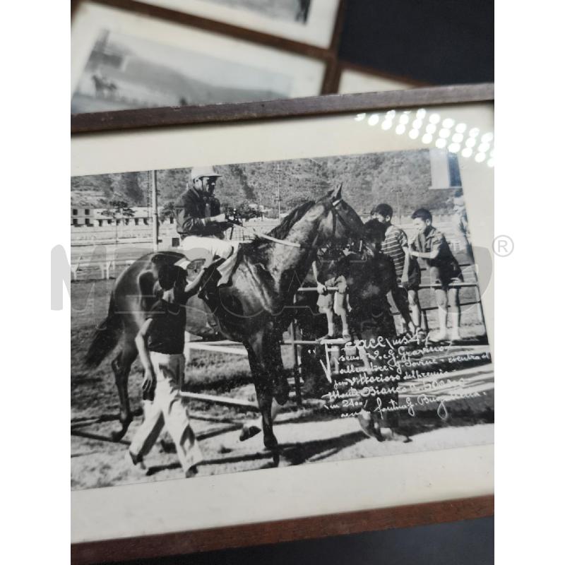 FOTO 4PZ SCENE IPPICHE VINTAGE  | Mercatino dell'Usato Roma gregorio vii 2