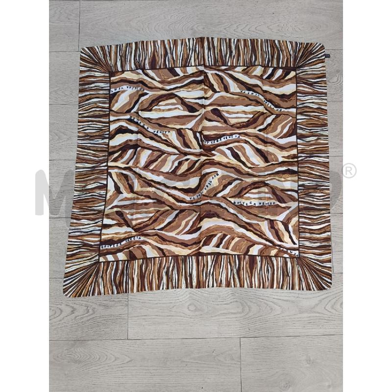 FOULARD BOTTEGA VENETA MARRONE SFUMATO | Mercatino dell'Usato Roma gregorio vii 2
