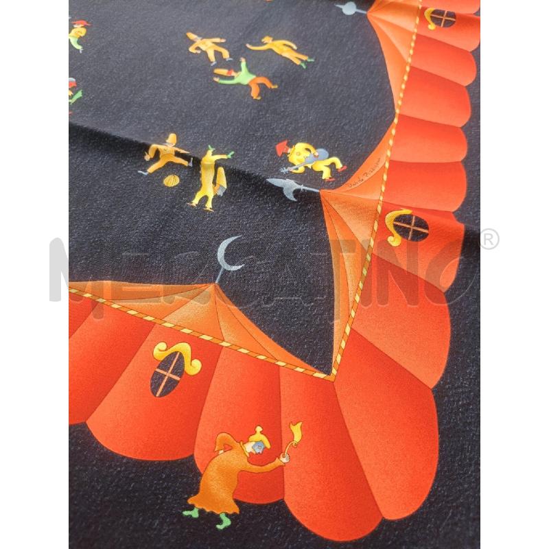 FOULARD BULGARI GIROTONDO DI MARIONETTE BY DAVIDE PIZZIGONI | Mercatino dell'Usato Roma gregorio vii 4