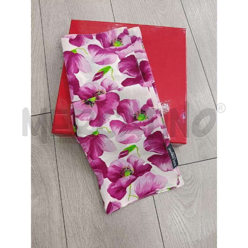 FOULARD DOLCE&GABBANA VIOLA FIORI | Mercatino dell'Usato Roma gregorio vii 1