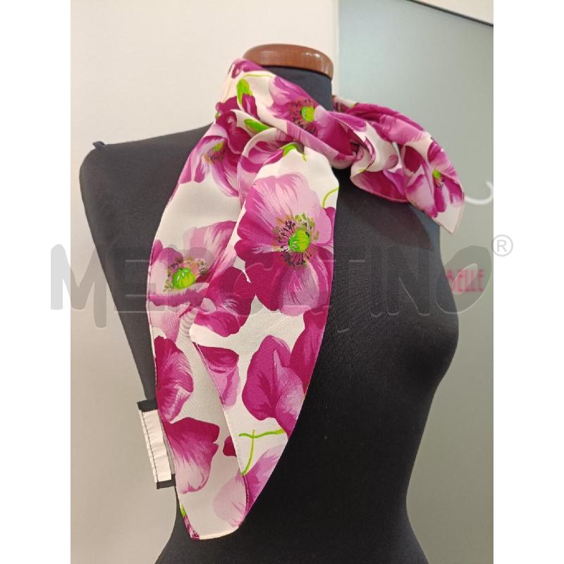 FOULARD DOLCE&GABBANA VIOLA FIORI | Mercatino dell'Usato Roma gregorio vii 4