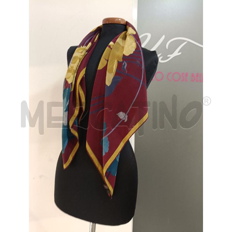 FOULARD GUCCI BORDEAUX FIORE | Mercatino dell'Usato Roma gregorio vii 1