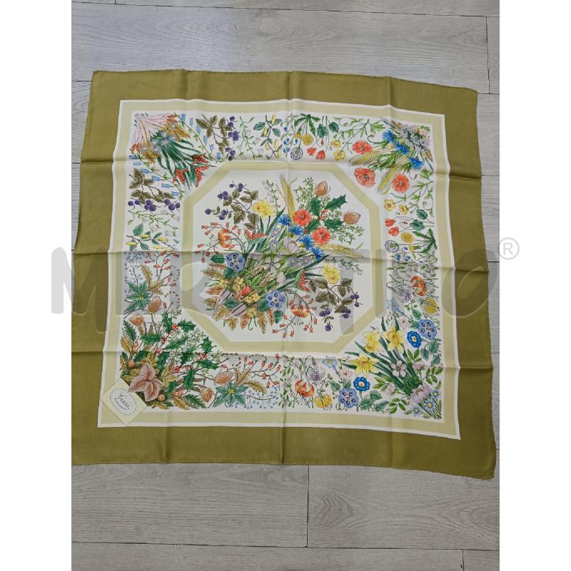 FOULARD GUCCI VERDE ACCORNERO | Mercatino dell'Usato Roma gregorio vii 1