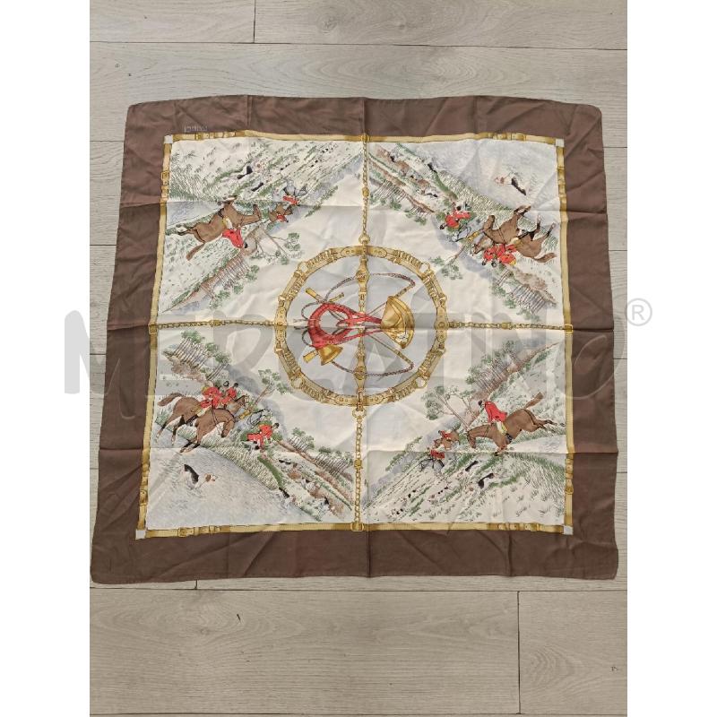 FOULARD GUCCI '70 CACCIA ALLA VOLPE | Mercatino dell'Usato Roma gregorio vii 1