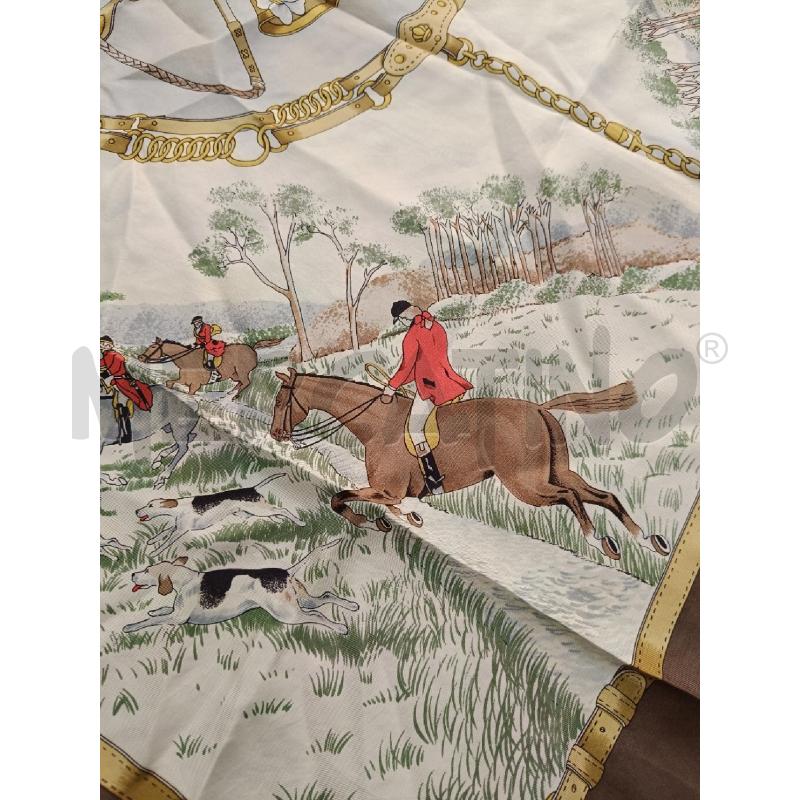 FOULARD GUCCI '70 CACCIA ALLA VOLPE | Mercatino dell'Usato Roma gregorio vii 2