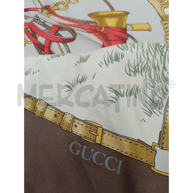 FOULARD GUCCI '70 CACCIA ALLA VOLPE | Mercatino dell'Usato Roma gregorio vii 3