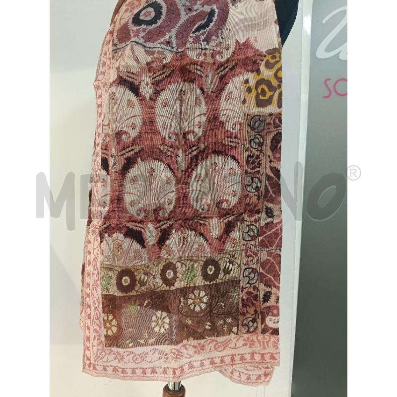 FOULARD SALVATORE FERRAGAMO FANTASIA ROSA VERDE | Mercatino dell'Usato Roma gregorio vii 3