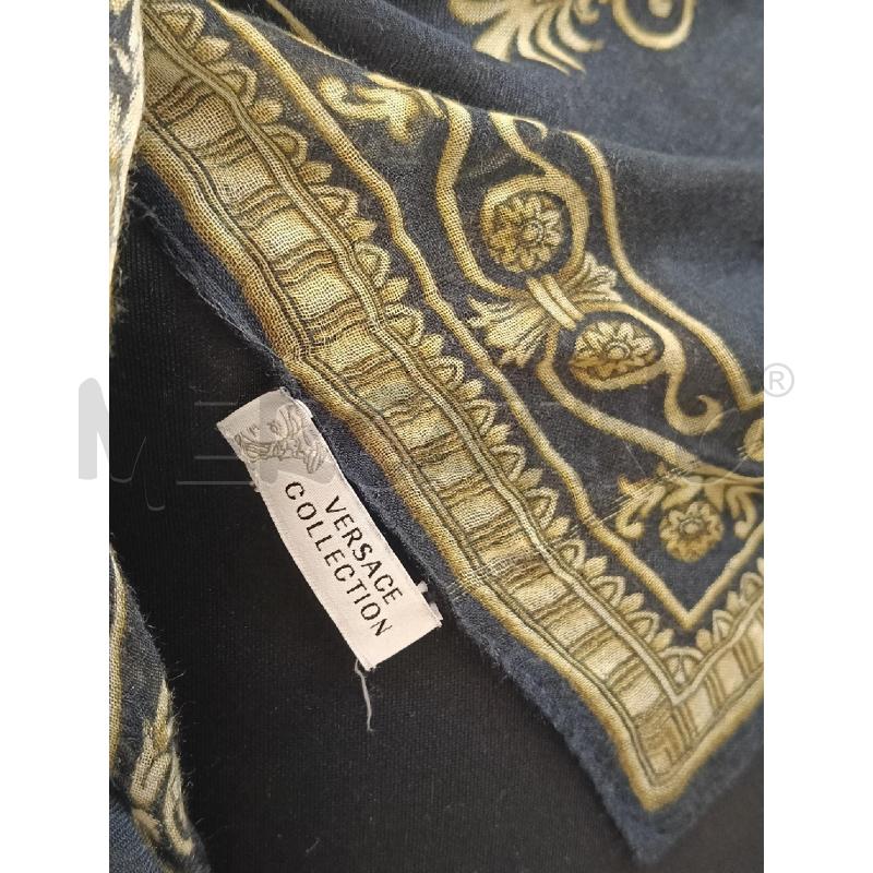 FOULARD VERSACE COLLECTION BIANCA ORO | Mercatino dell'Usato Roma gregorio vii 3