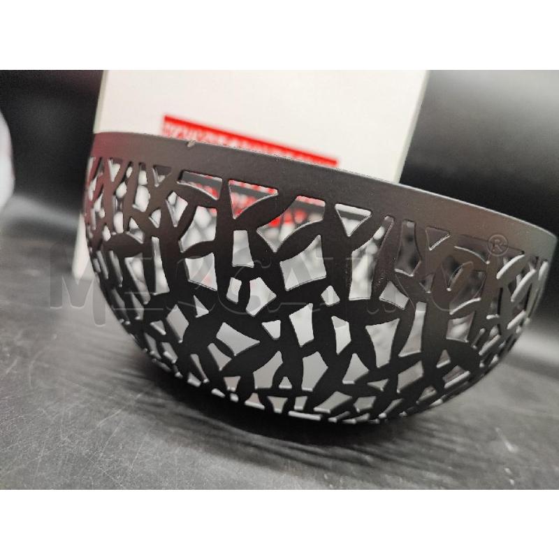 FRUTTIERA ALESSI NERA CACTUS 21 CM  | Mercatino dell'Usato Roma gregorio vii 3