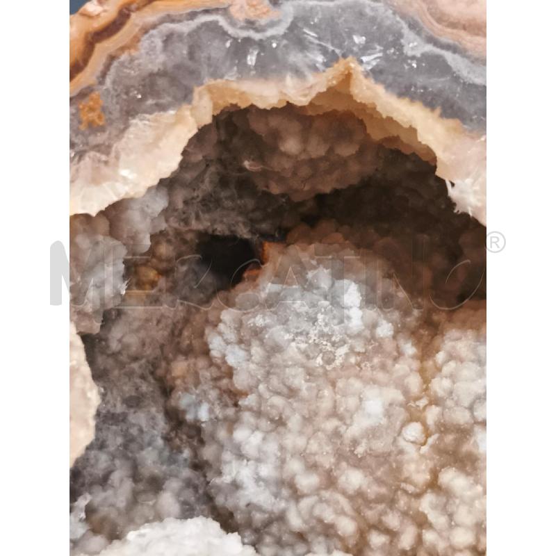 GEODE MINERALE GREZZO VIOLA  | Mercatino dell'Usato Roma gregorio vii 3