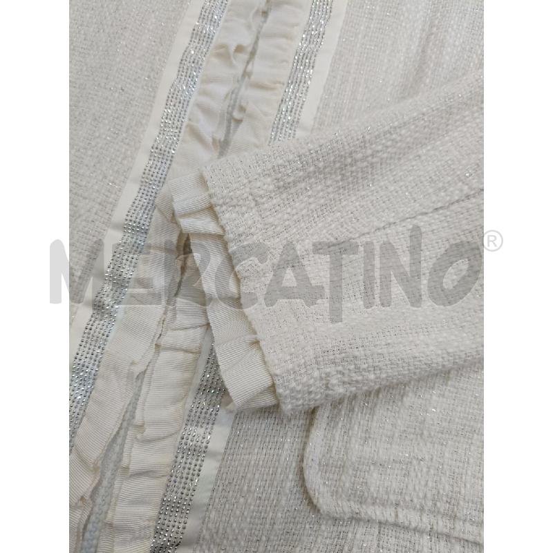 GIACCA BAMBINA MONNALISA BEIGE LUREX ORO | Mercatino dell'Usato Roma gregorio vii 3
