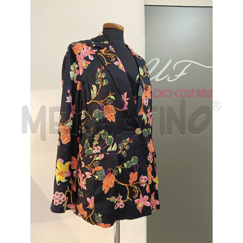GIACCA+CANOTTA DONNA LIU JO NERA FIORI ROSA ARNACIO | Mercatino dell'Usato Roma gregorio vii 2
