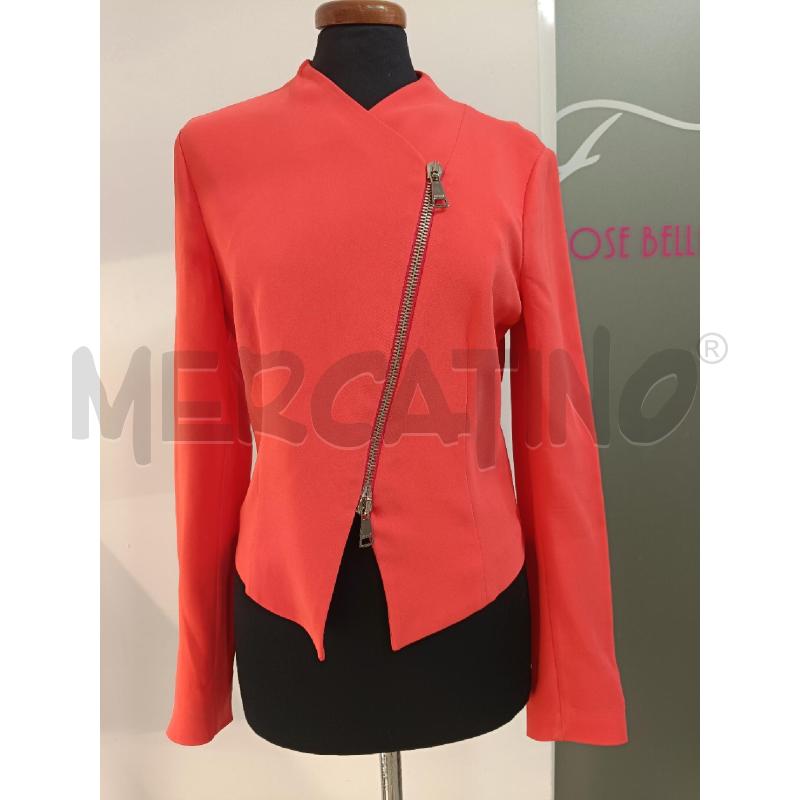 GIACCA DONNA BEATRICE B CORALLO ZIP ARGENT | Mercatino dell'Usato Roma gregorio vii 1