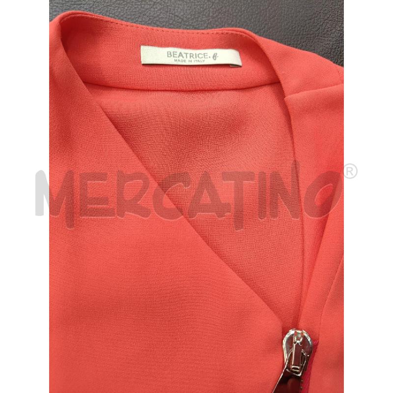 GIACCA DONNA BEATRICE B CORALLO ZIP ARGENT | Mercatino dell'Usato Roma gregorio vii 4