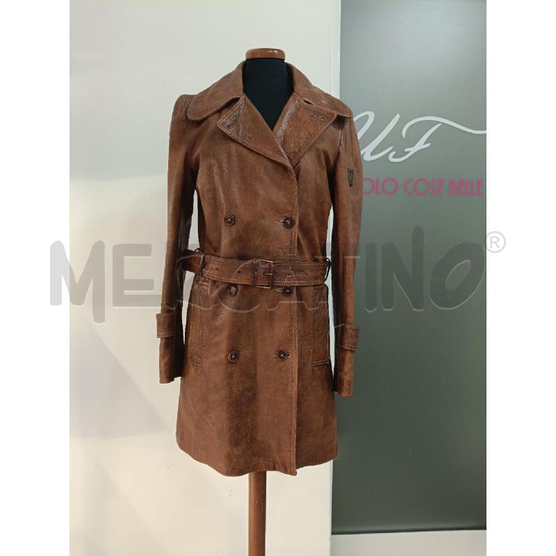 GIACCA DONNA BELSTAFF MARRONE PELLE  | Mercatino dell'Usato Roma gregorio vii 1