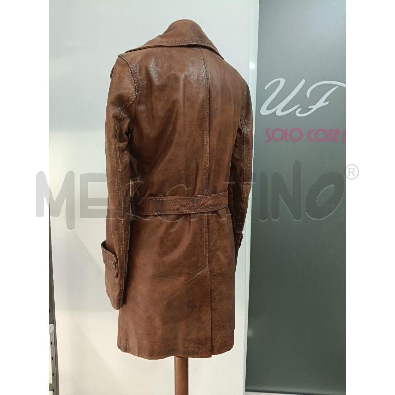 GIACCA DONNA BELSTAFF MARRONE PELLE  | Mercatino dell'Usato Roma gregorio vii 4