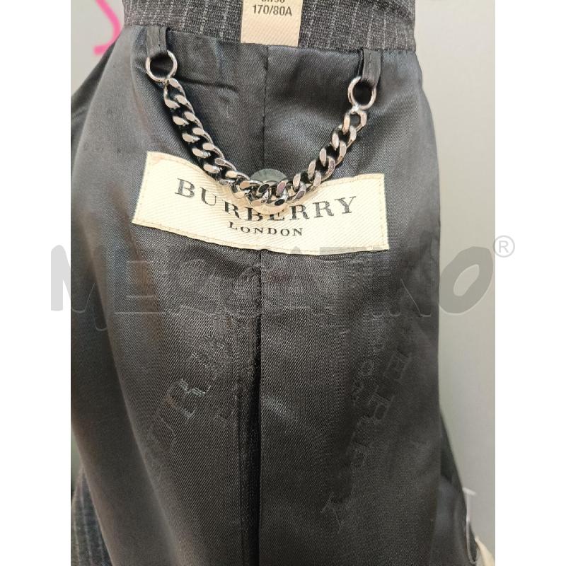 GIACCA DONNA BURBERRY GRIGIA GESSATA | Mercatino dell'Usato Roma gregorio vii 4