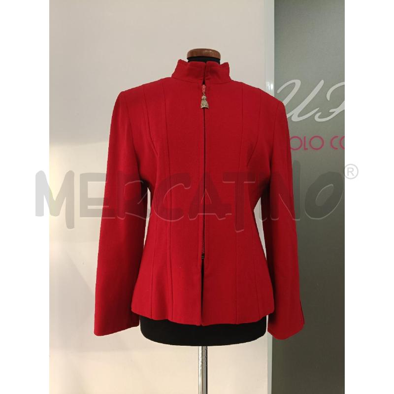 GIACCA DONNA CHRISTIAN DIOR ROSSA ZIP NAPPA | Mercatino dell'Usato Roma gregorio vii 1