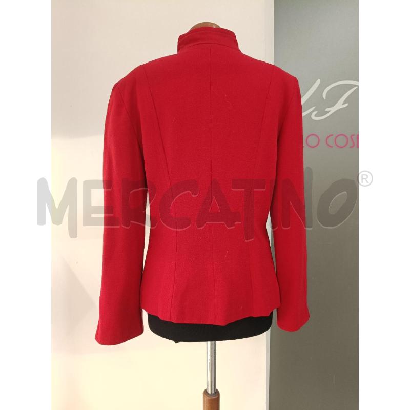 GIACCA DONNA CHRISTIAN DIOR ROSSA ZIP NAPPA | Mercatino dell'Usato Roma gregorio vii 3