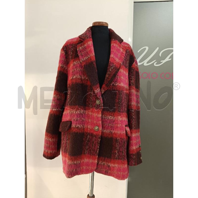 GIACCA DONNA DIXIE ROSSA QUADRI  | Mercatino dell'Usato Roma gregorio vii 1