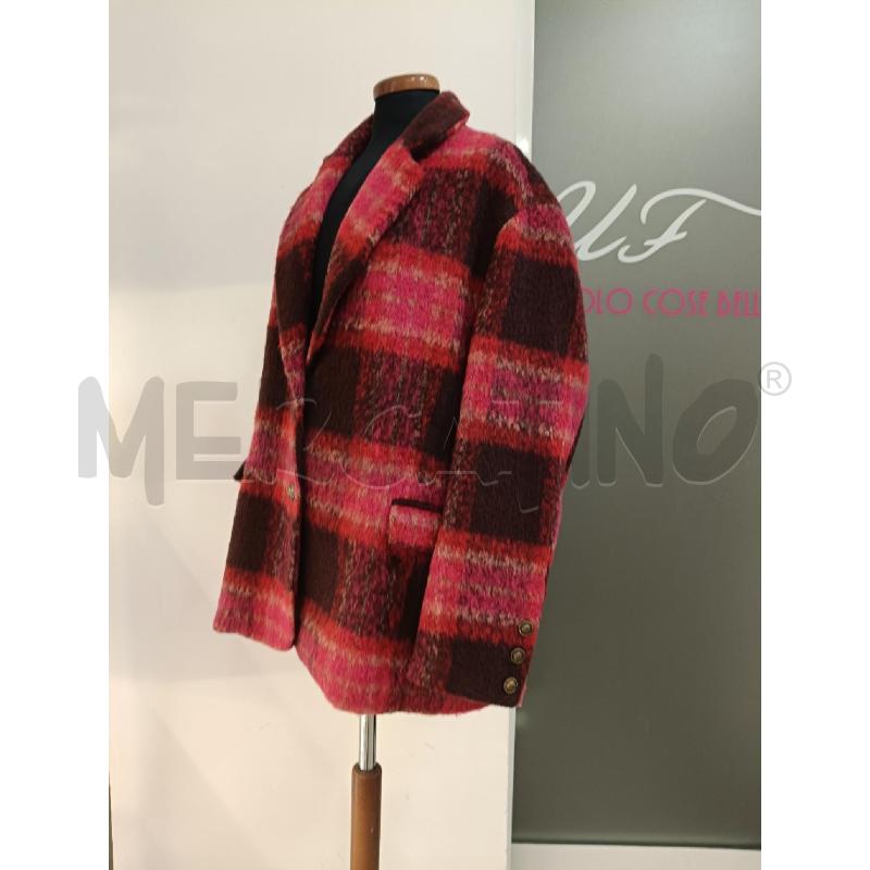 GIACCA DONNA DIXIE ROSSA QUADRI  | Mercatino dell'Usato Roma gregorio vii 2