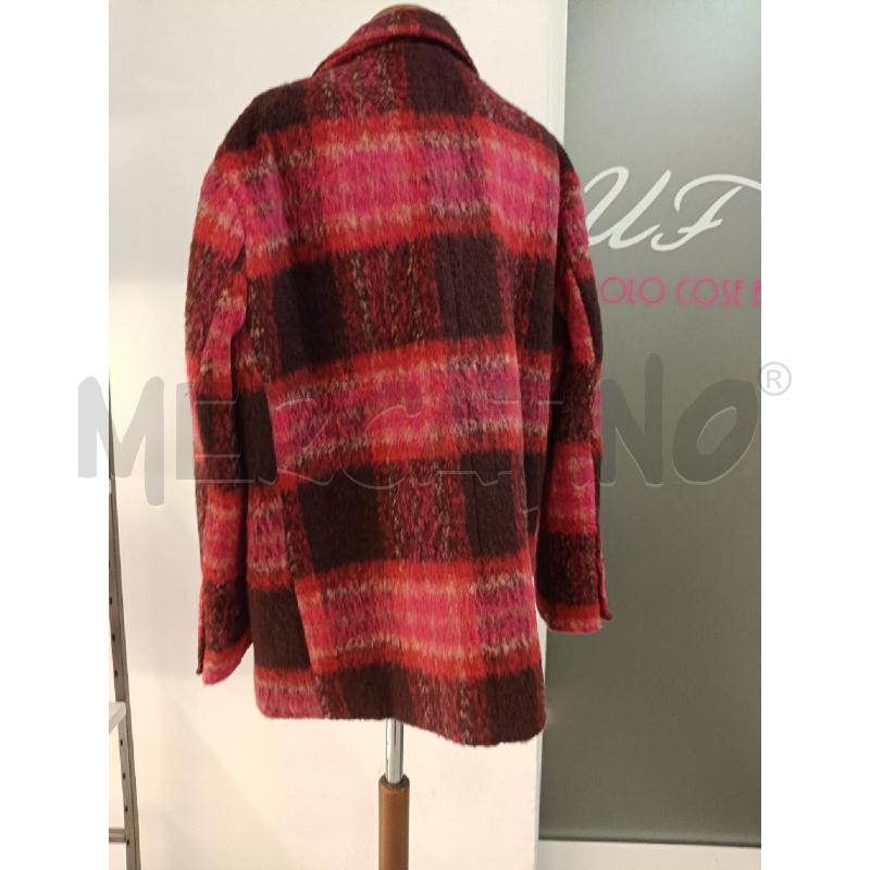 GIACCA DONNA DIXIE ROSSA QUADRI  | Mercatino dell'Usato Roma gregorio vii 3