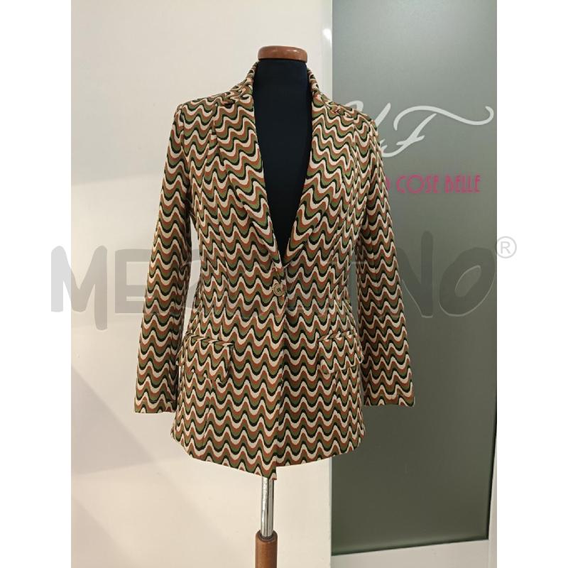 GIACCA DONNA DIXIE VERDE BEIGE MARRONE | Mercatino dell'Usato Roma gregorio vii 1