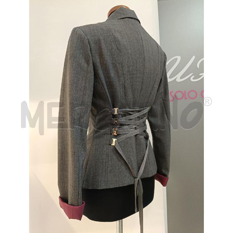 GIACCA DONNA ELISABETTA FRANCHI GIRIGA BORDI BORDEAUX | Mercatino dell'Usato Roma gregorio vii 3