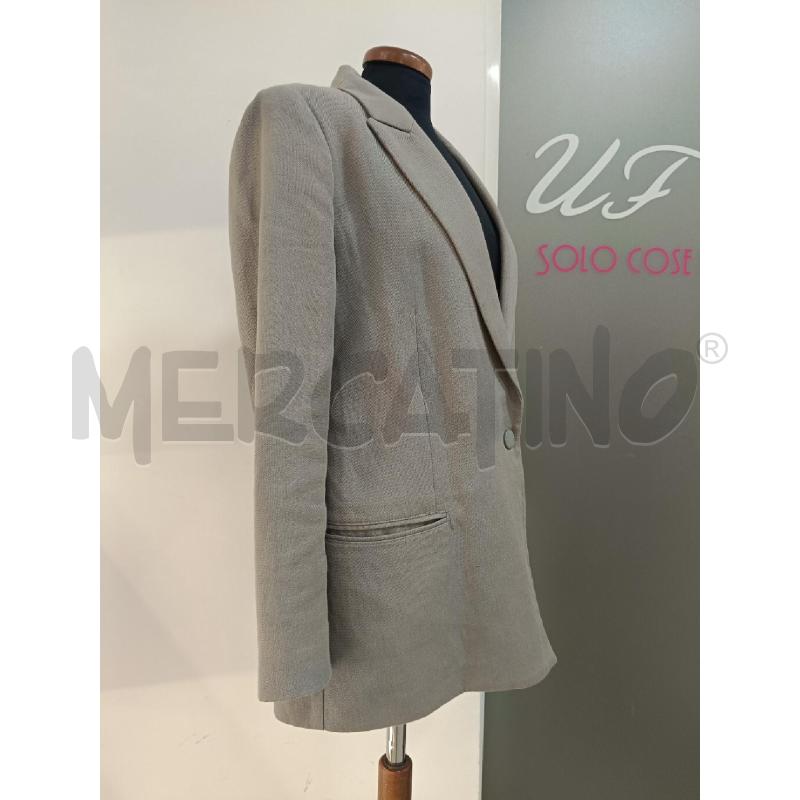 GIACCA DONNA EMPORIO ARMANI GRIGIA COTONE E LINO | Mercatino dell'Usato Roma gregorio vii 2