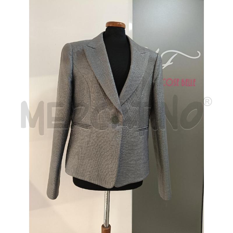GIACCA DONNA EMPORIO ARMANI GRIGIA MONOBOTTONE | Mercatino dell'Usato Roma gregorio vii 1