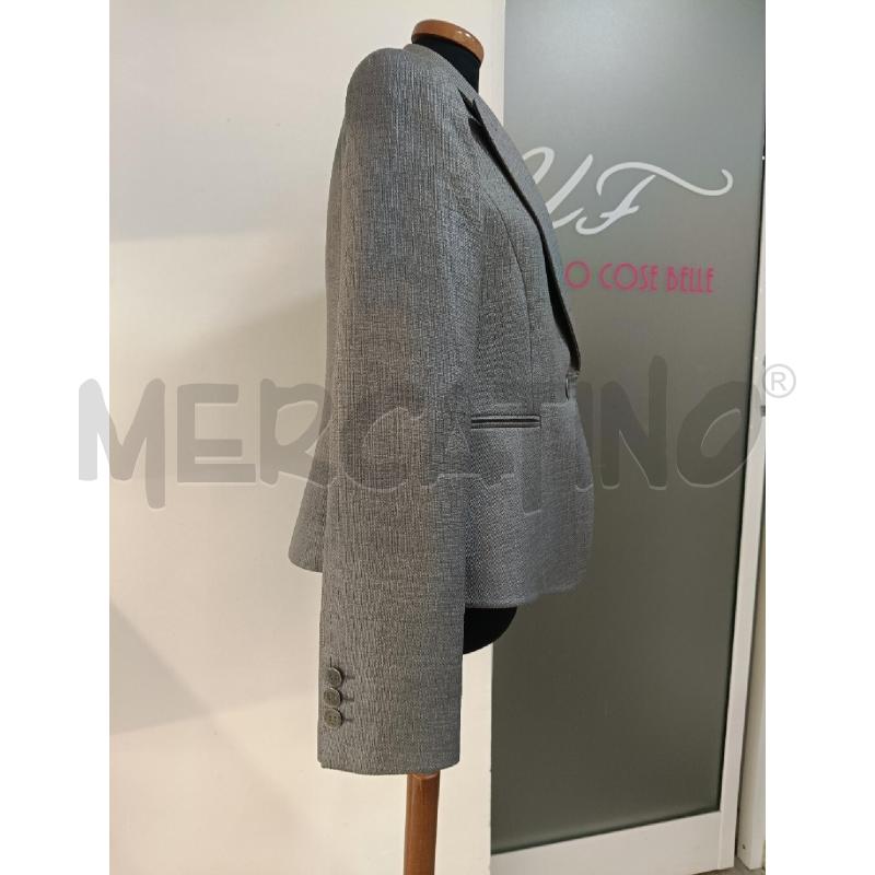 GIACCA DONNA EMPORIO ARMANI GRIGIA MONOBOTTONE | Mercatino dell'Usato Roma gregorio vii 3